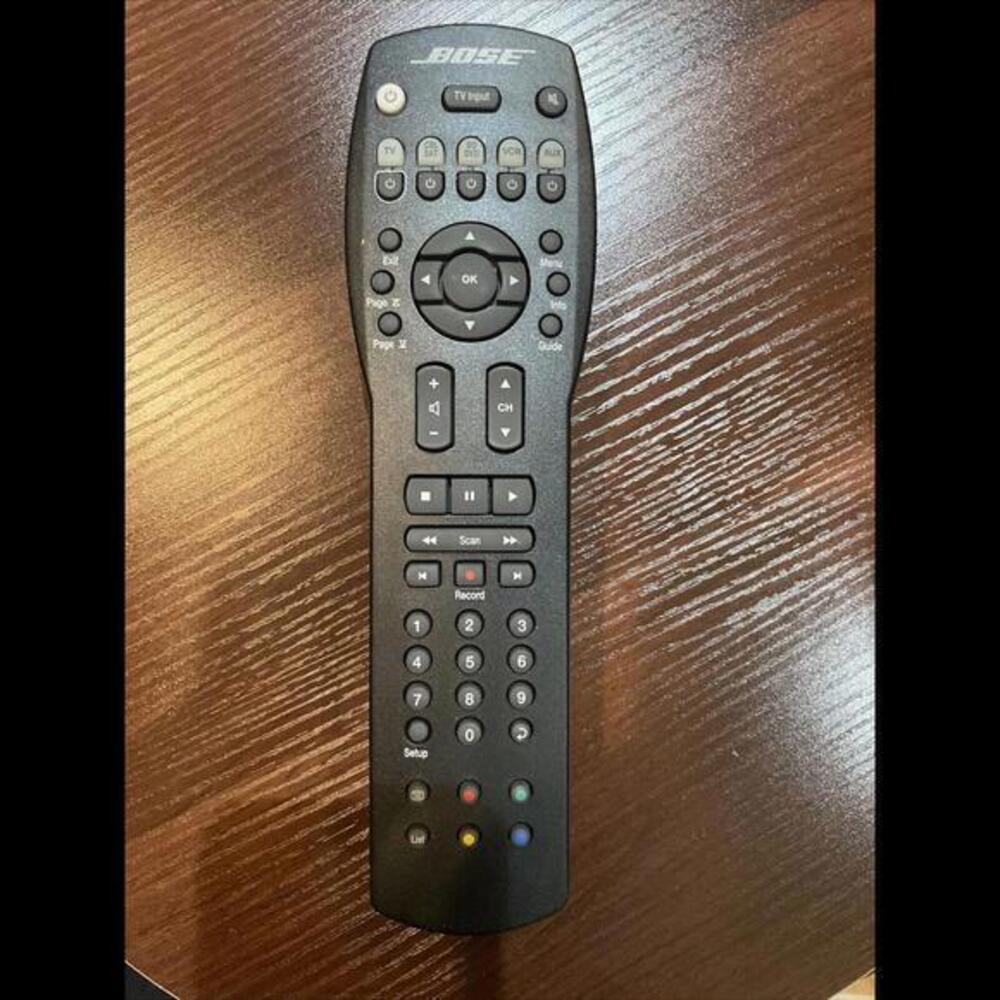 Bose DVD CD TV Aux Media Center Remote Control, Black - OEM MX 3 37 B‎